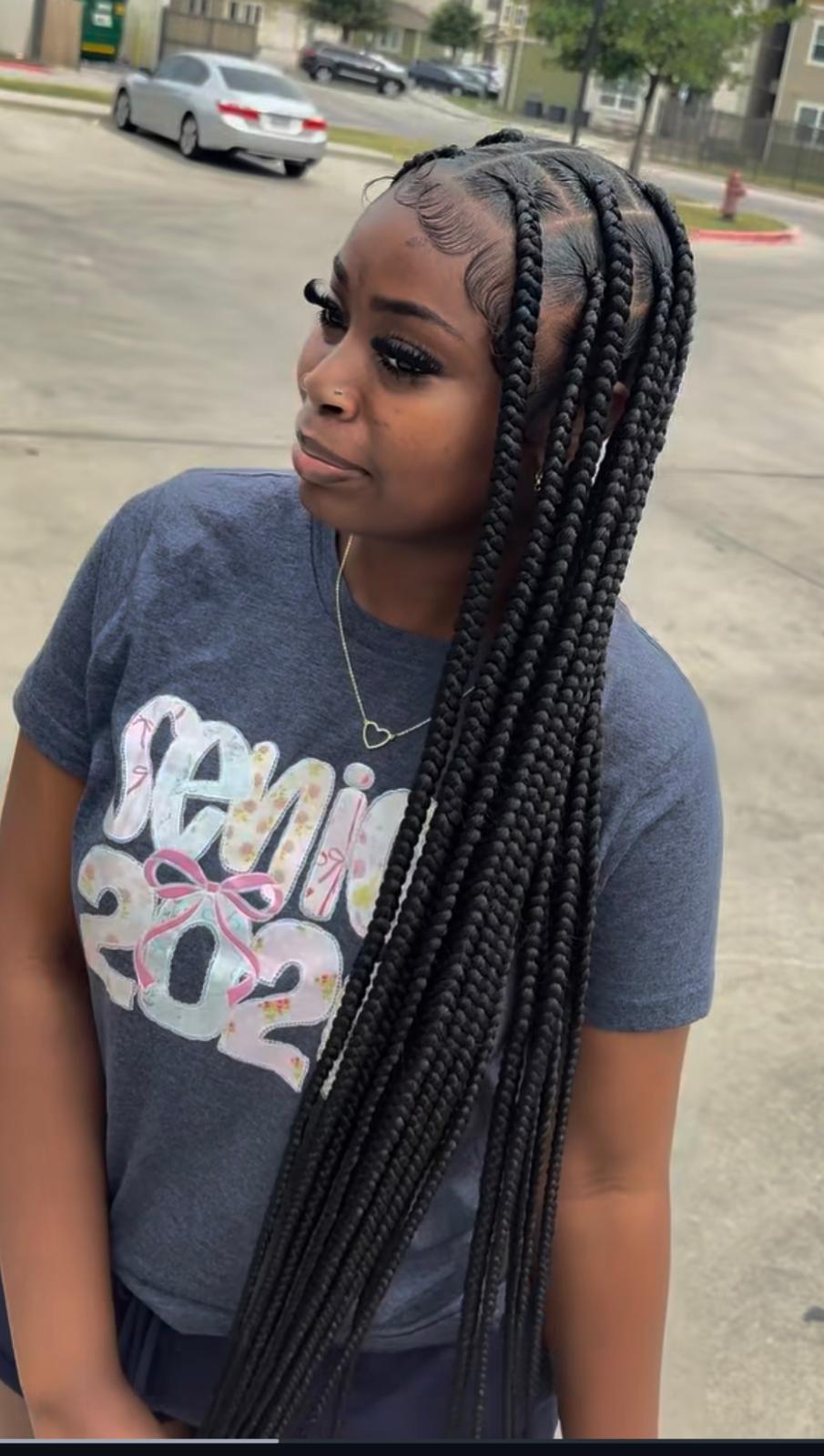 LARGE KNOTLESS BRAID