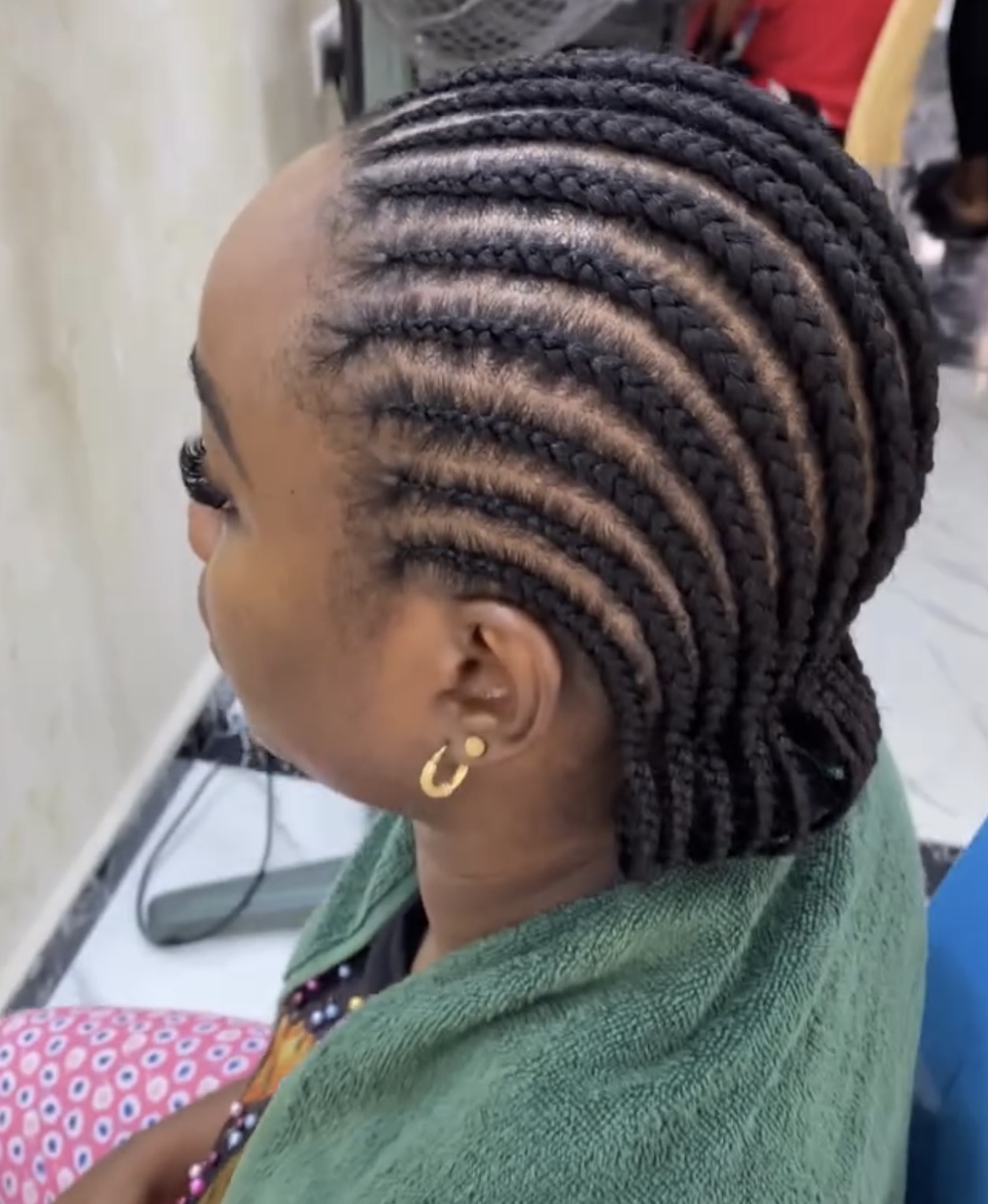 Under Wig Cornrows 
